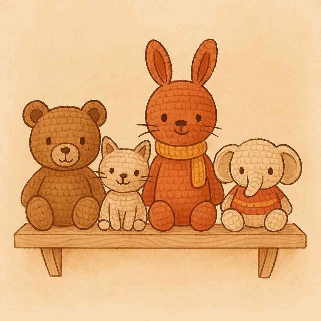 bobine et crochet amigurumi